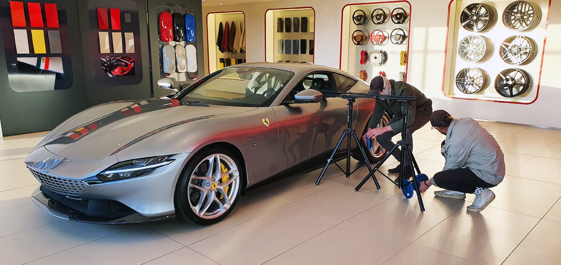 Virtual Tours South African Ferrari Roma