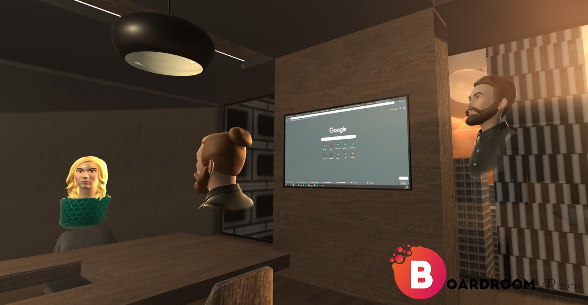Virtual Reality Boardroom VR Meetings
