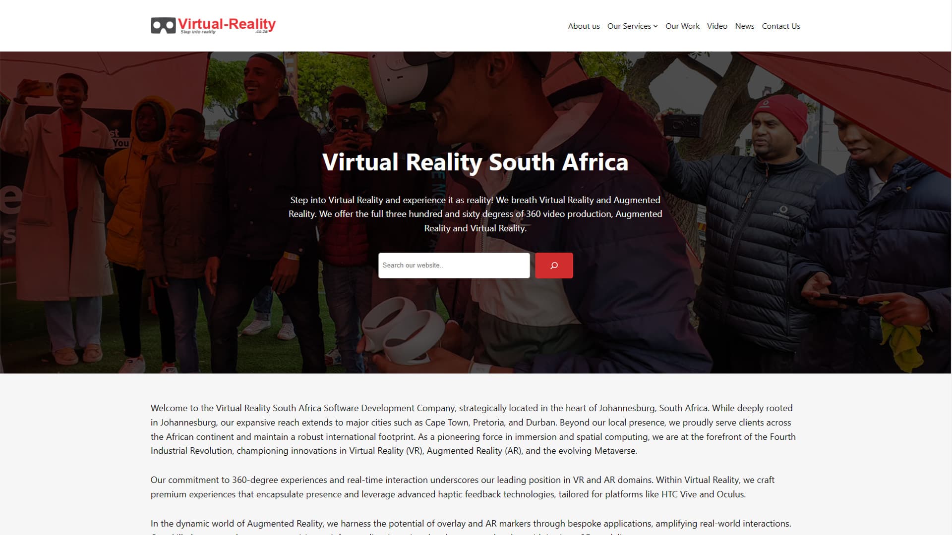 Introduction to Virtual Reality in South Africa