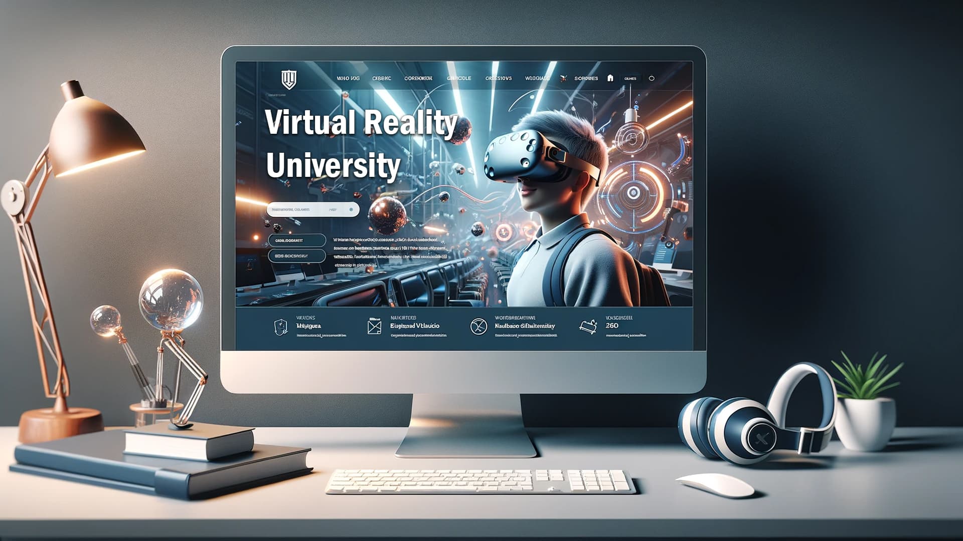 Virtual Reality University Portal