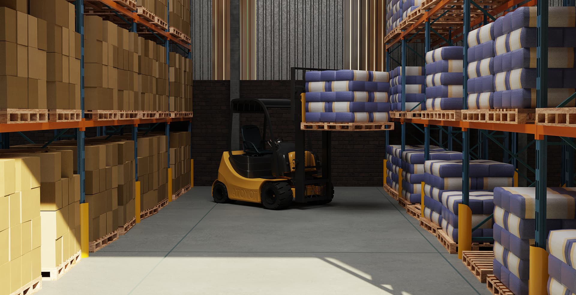Virtual Reality Factory and Warehouse