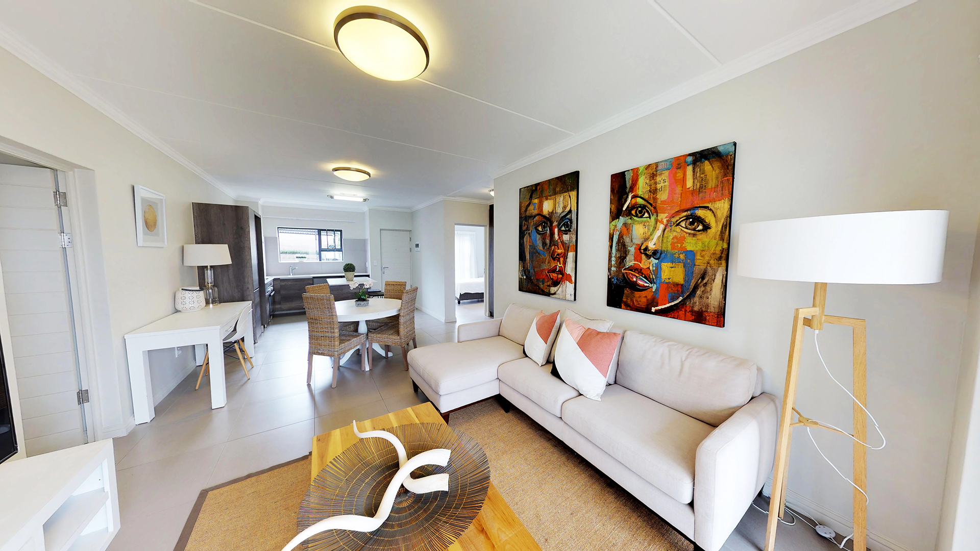 Virtual Tour Living Area