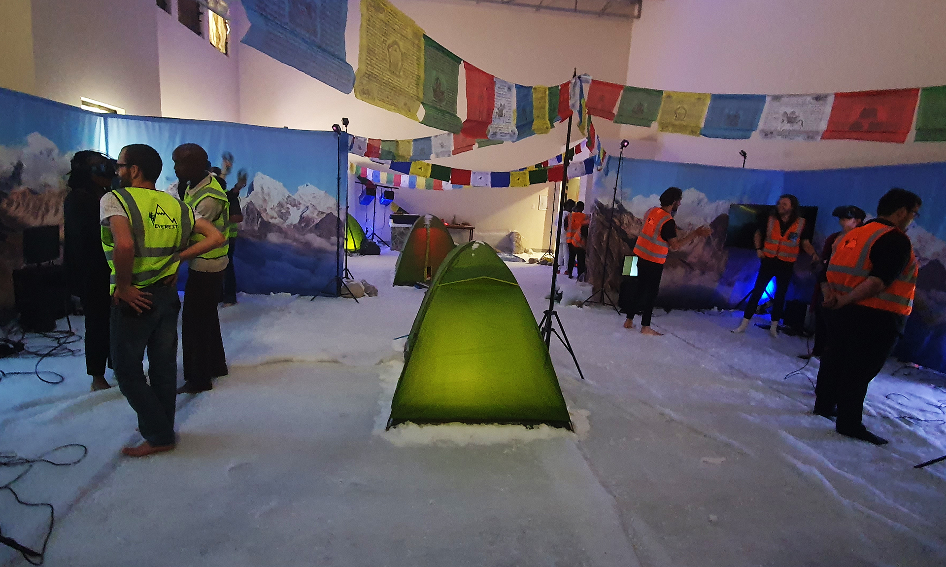 Mount Everest Themed Virtual Reality Event