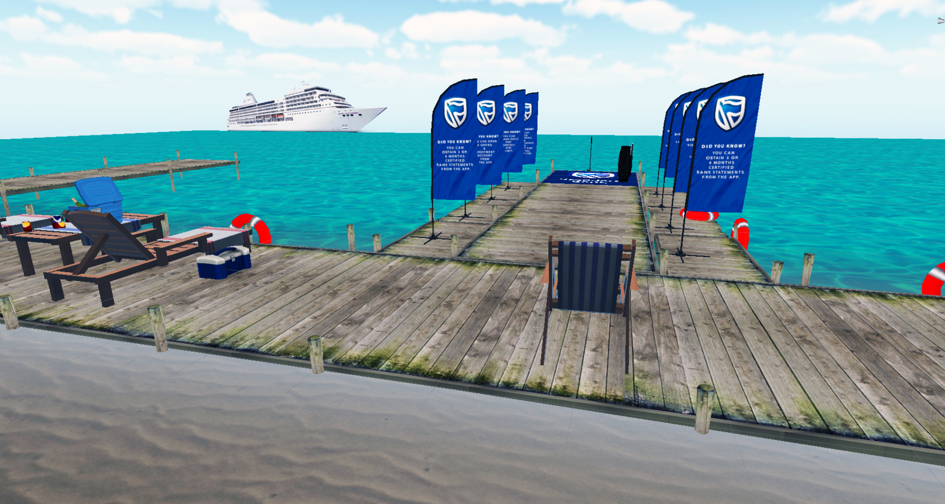Virtual Reality Beach