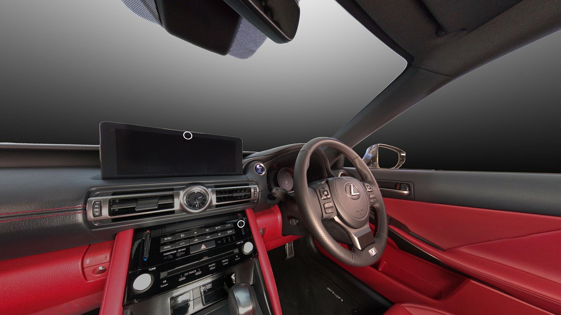 Virtual Reality Lexus Interior