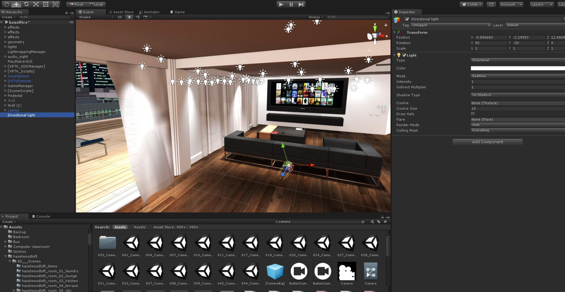 Virtual Reality Living Room