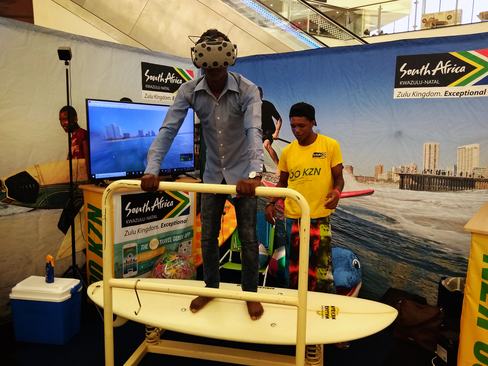 Virtual Reality Surfboard