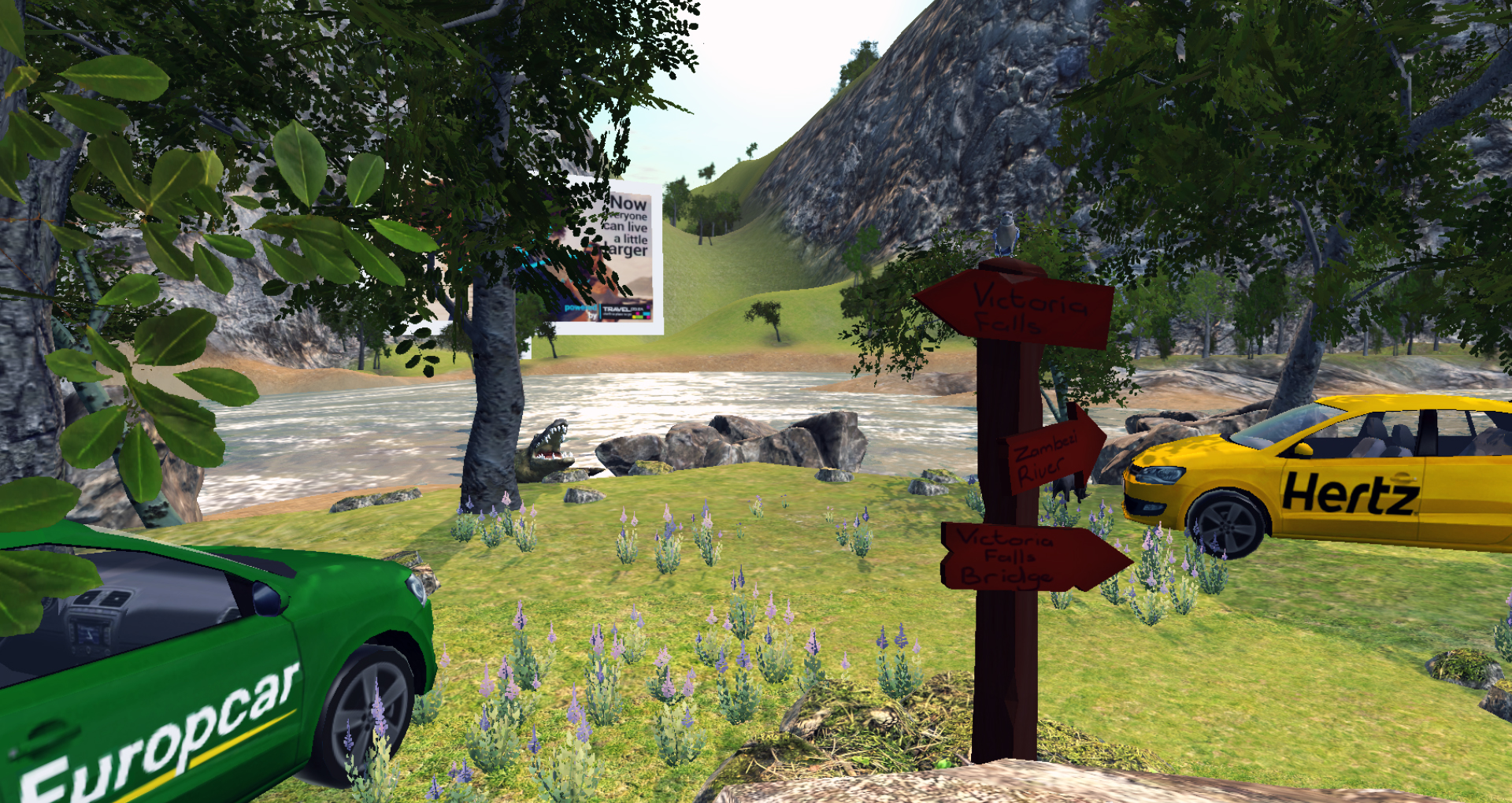 Virtual Reality Tourism Game