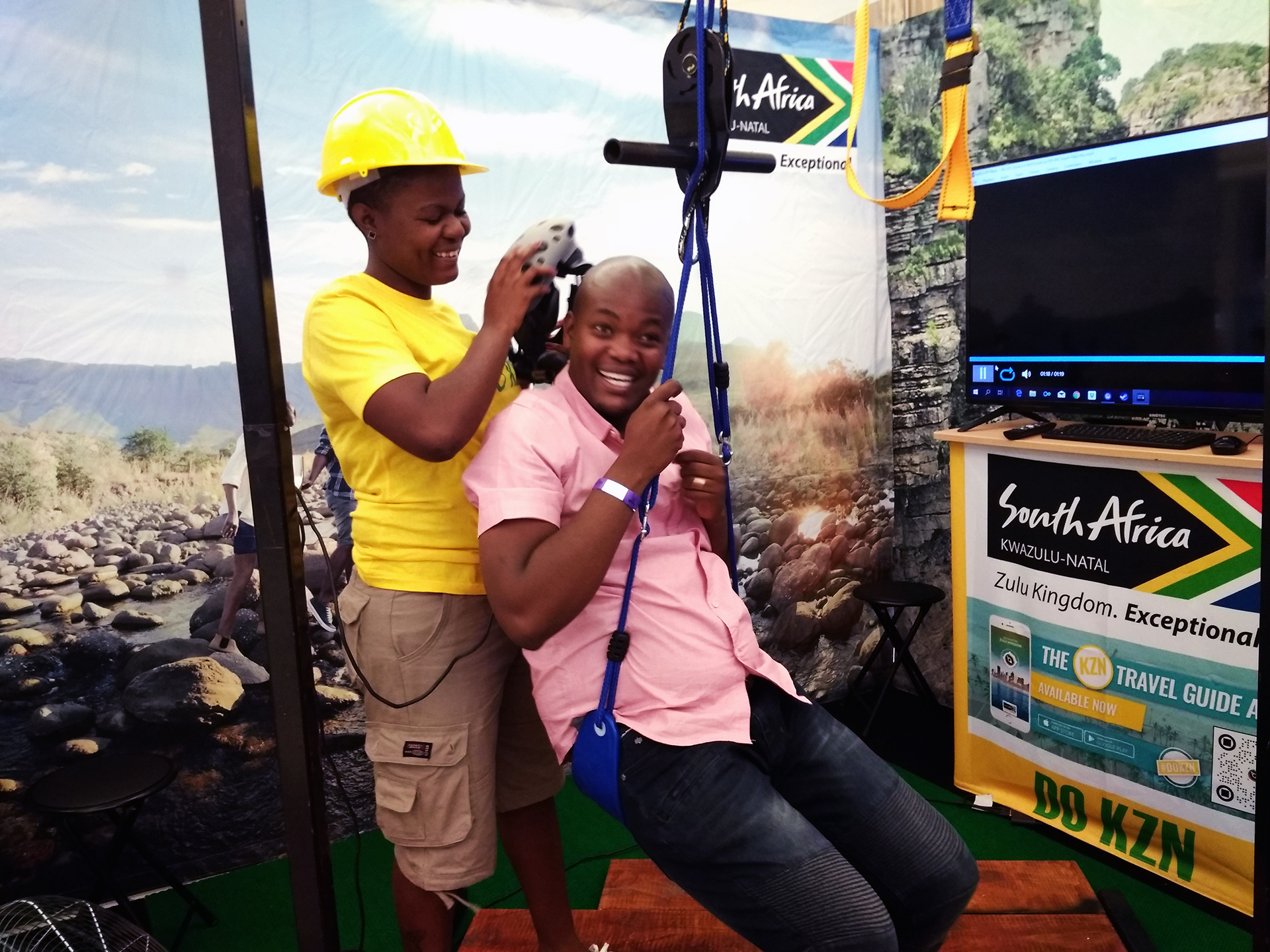 Virtual Reality Zip Line